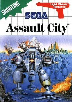 Cover Assault City for Master System II